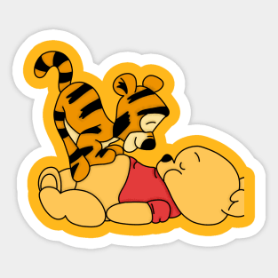 Tigger and pooh Sticker